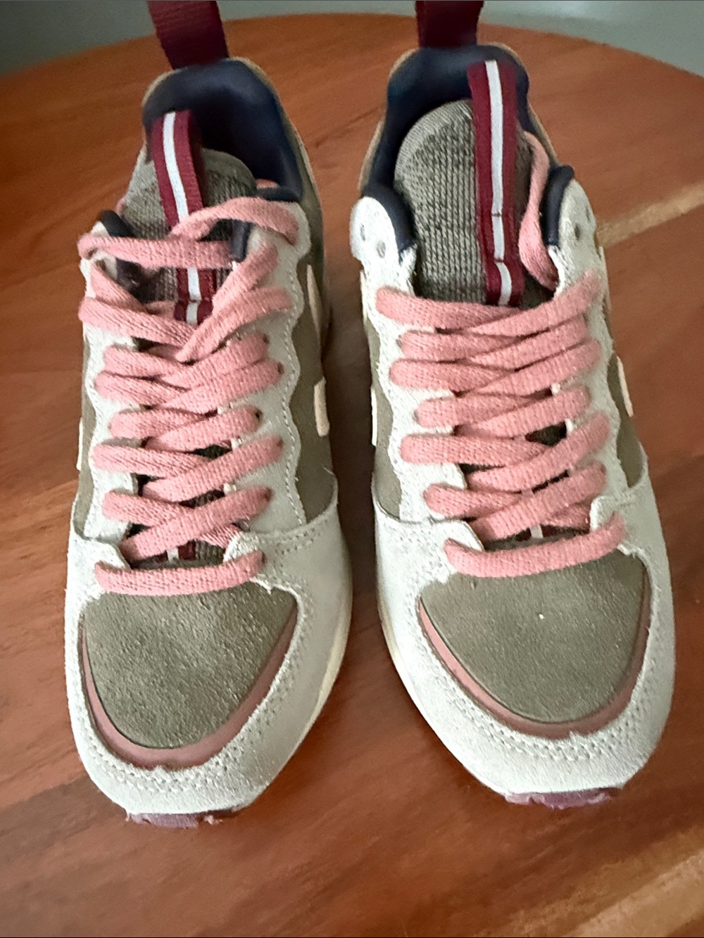 Veja Women’s Sneakers in Pink, Olive, Cream